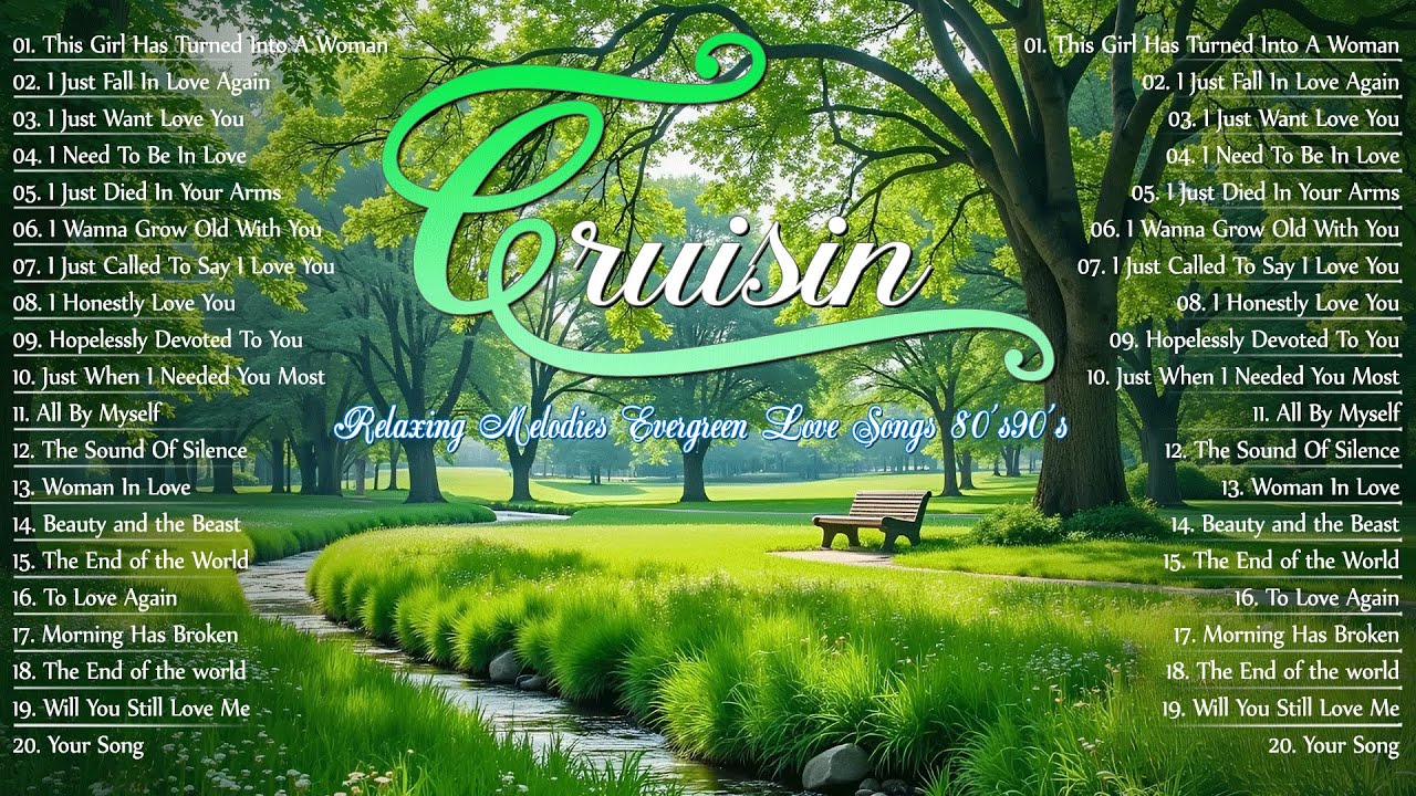 Best Evergreen Love Songs from the 70s-90s 🎶