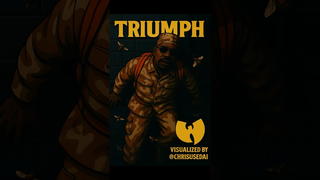 WU-TANG CLAN – Triumph (Visualized by @ChrisUsedAI) 🎤