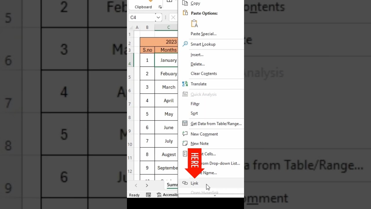 Link Multiple Sheets into Main Sheet with Hyperlink 📊