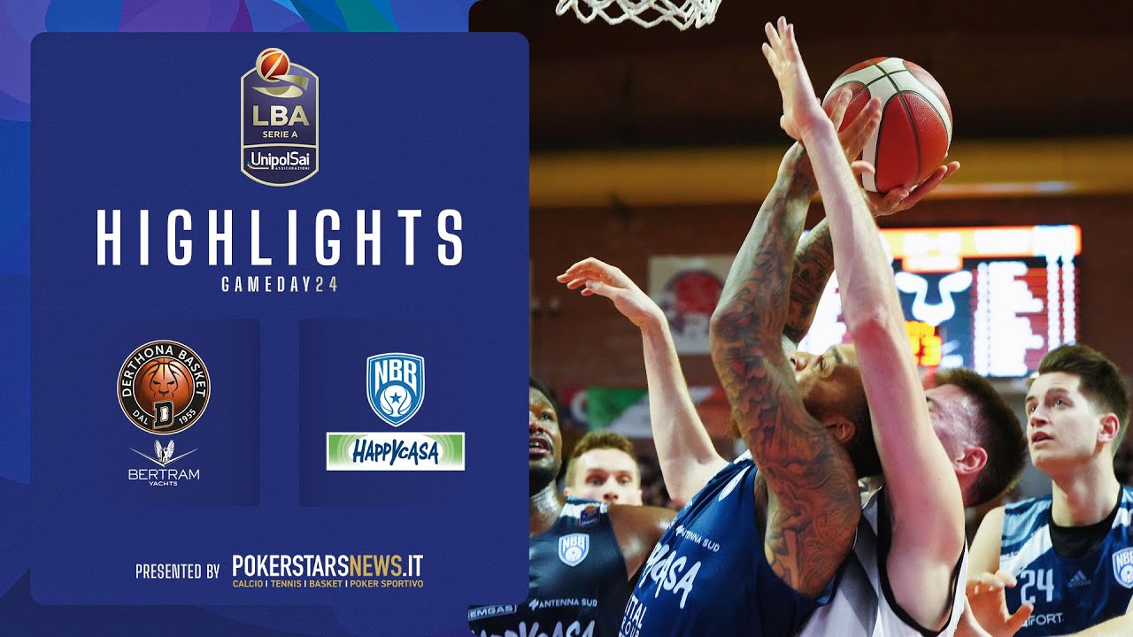 Highlights: Derthona Tortona vs. Happy Casa Brindisi | Serie A UnipolSai 2022/23 🏀