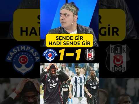 Kasımpaşa 1-1 Beşiktaş Maç Sonu🔥Ali Ece #beşiktaş