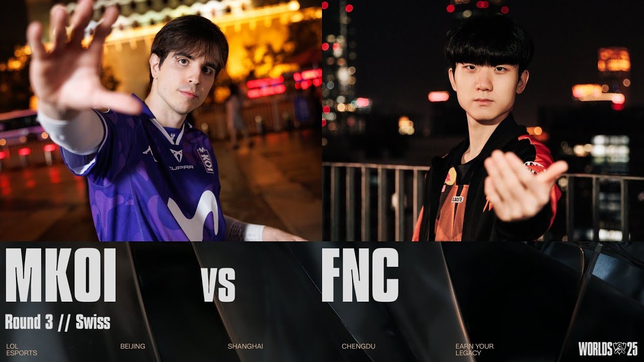 Epic Showdown: MKOI vs FNC | WORLDS 2025 Game 1 Highlights 🎮