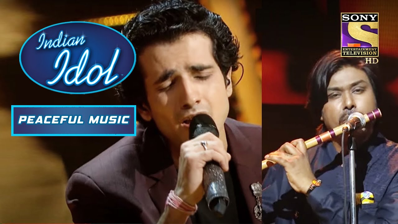 Ankush और Flutist की शानदार जुगलबंदी पर 'Sandese Aate Hain' | Indian Idol | शांतिपूर्ण संगीत