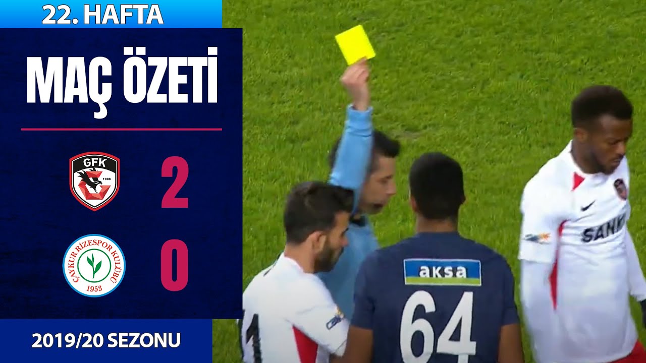 Gaziantep 2-0 Ç.Rizespor | 22. Hafta 2019/20