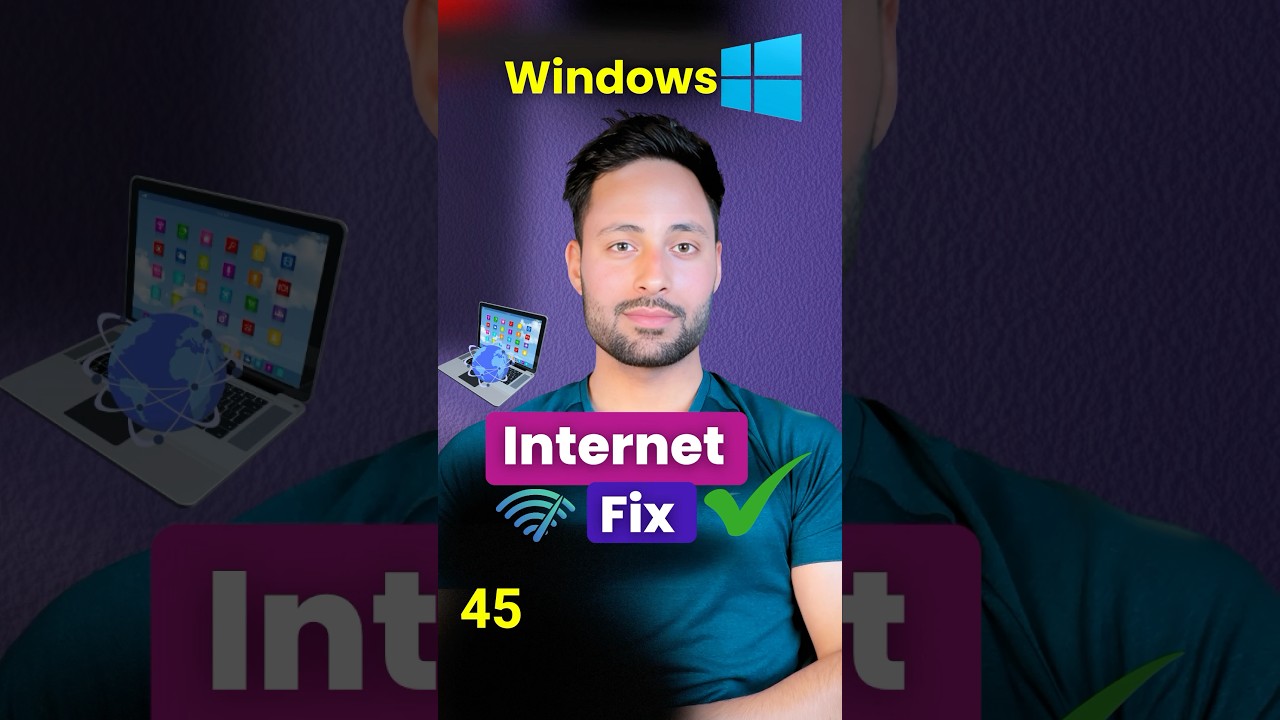 Quick Fix for Internet Problems on Windows 🖥️