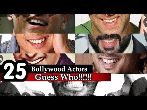 Guess The Bollywood Actor: 25 Bollywood Actors | Guess them from their Smiley Face |