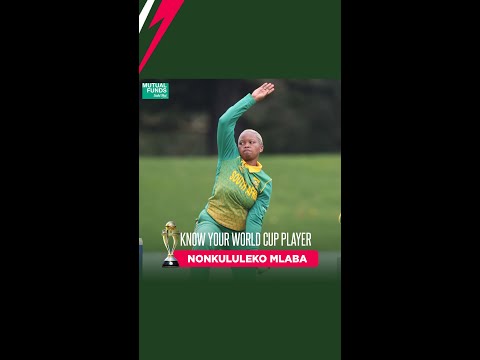 Know your World Cup player: Nonkululeko Mlaba | #CWC22