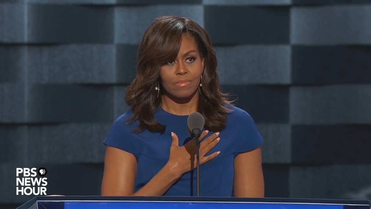 Watch Michelle Obama's Inspiring Full Speech at the 2016 DNC ✨