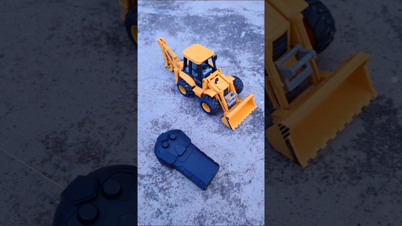 remote control rc JCB unboxing | toy jcb ki short video