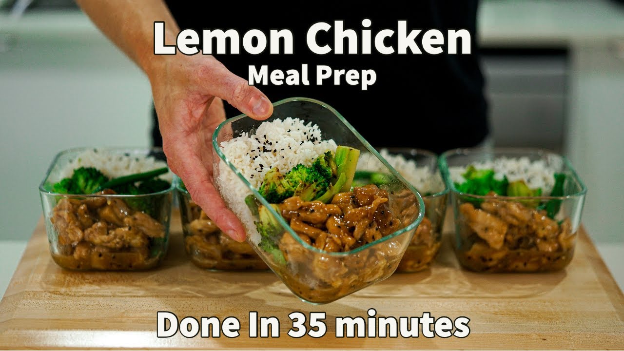 5 Quick Lemon Chicken Meals in 35 Minutes 🍋