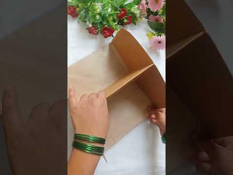 DIY from old shoe box into storage box #reuse old shoe box into storage #diy #diycraft #diycrafts