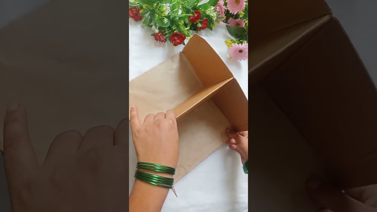 Transform an Old Shoe Box into Stylish Storage 🧺