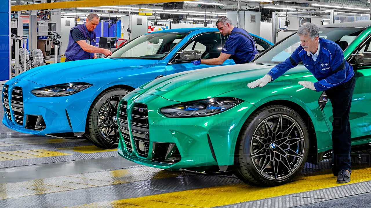 BMW M3 Production at Munich Factory 🏭