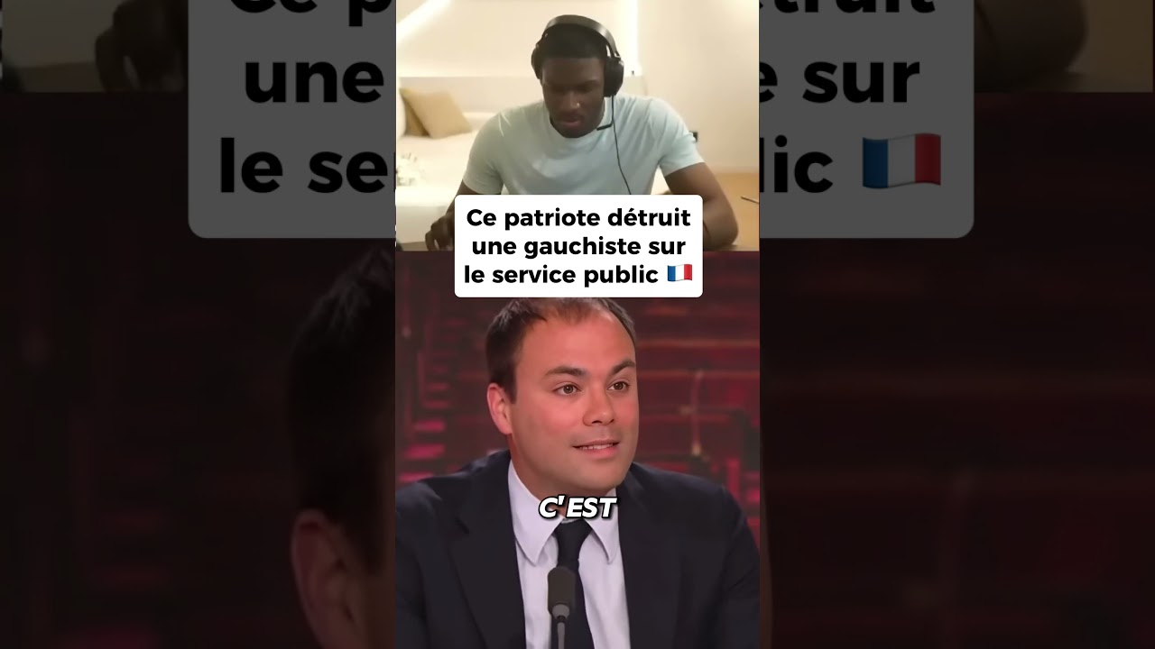 Droitard critique une gauchiste sur le service public 🔥