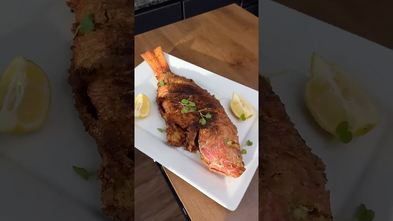Day 9: Haitian Fried Snapper Delight 🐟