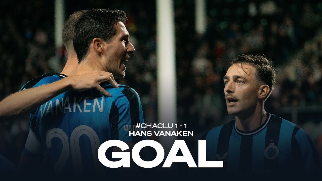 Sporting Charleroi 1-1 Club Brugge | Vanaken Scores
