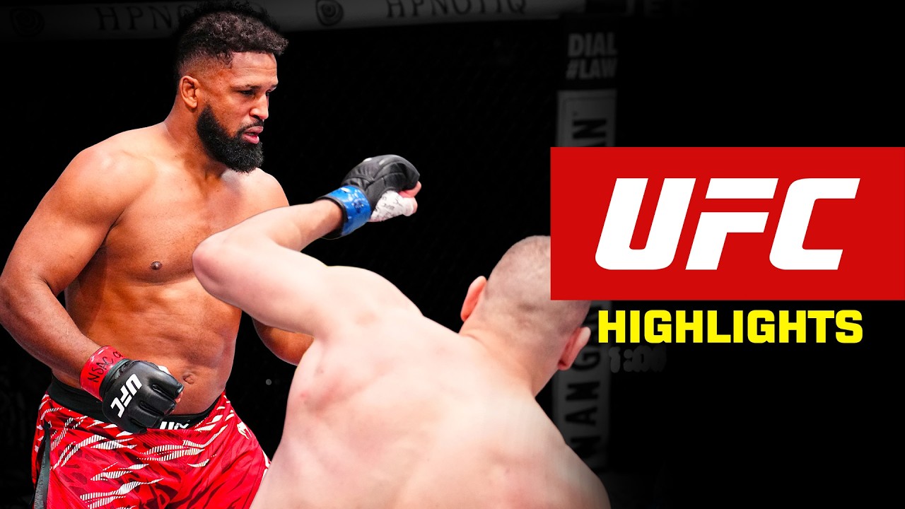 GREATEST FINISHES From UFC Vegas 110! π¨