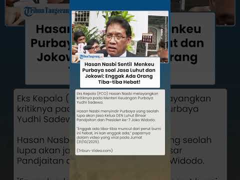 Hasan Nasbi Sindiran Pedas seusai Purbaya Puji Jasa Luhut & Jokowi: Nggak Ada Orang Tiba tiba Hebat!