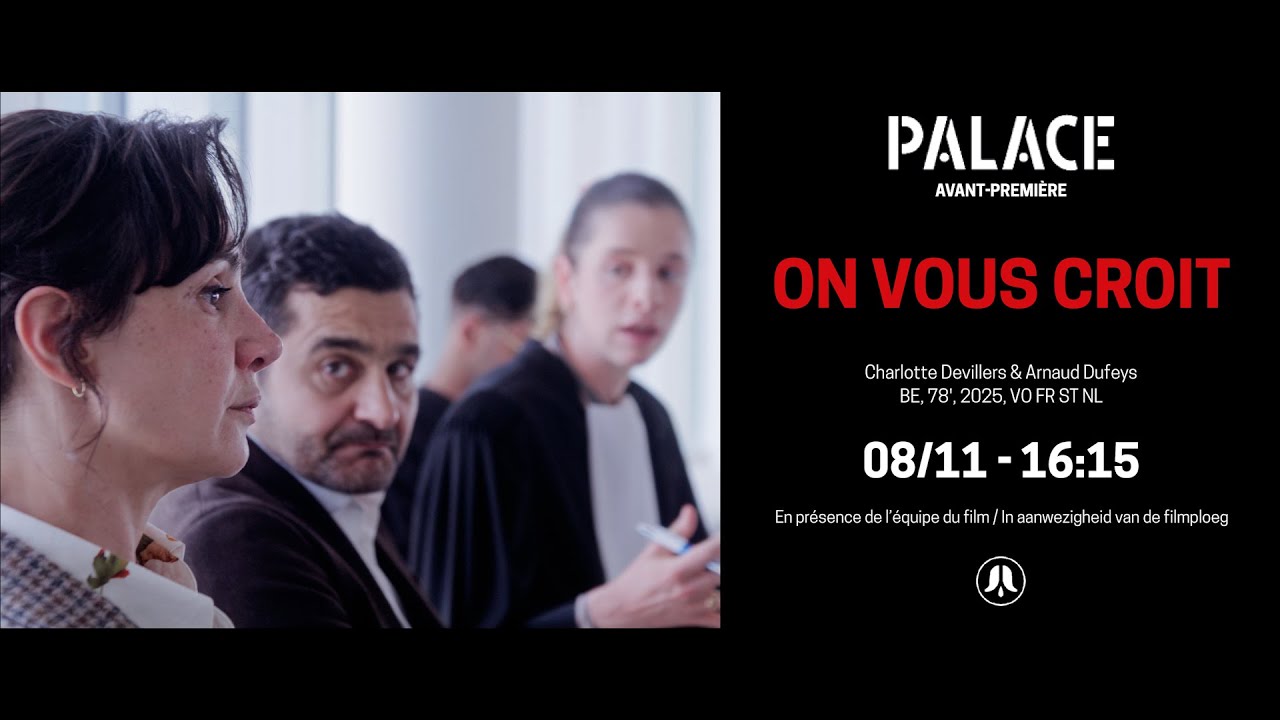 ON VOUS CROIT with the film crew // AVANT-PREMIÈRE