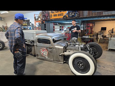 We came to meet Karl Fisher from Make it Kustom and it didn't disappoint 🙌