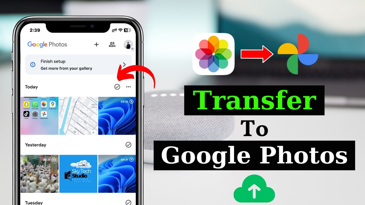 Transfer iPhone Photos to Google Photos 📸