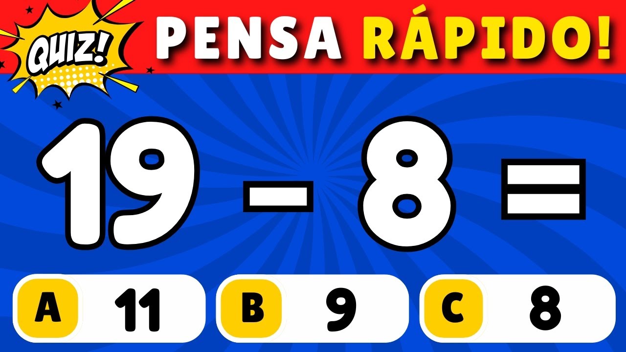 Desafie-se no Quiz de Subtração: Você Consegue Acertar Tudo? 🧮