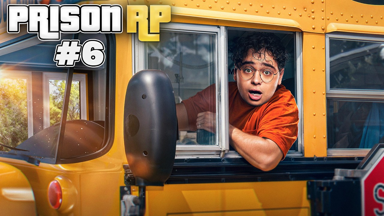 ON A VOLÉ UN BUS DE LA PRISON ?! PRISON RP - BEST OF #6