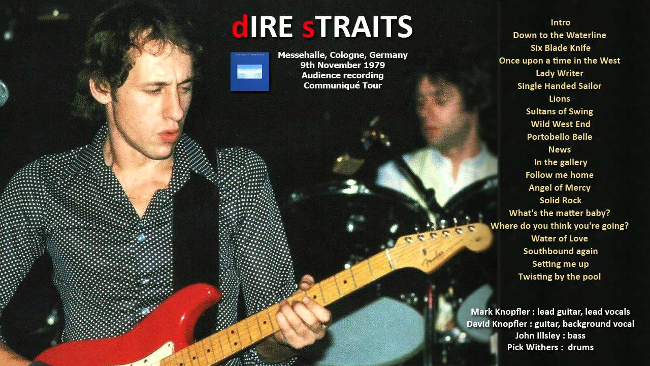 Dire Straits - Twisting by the Pool (1979, Cologne) 🎸