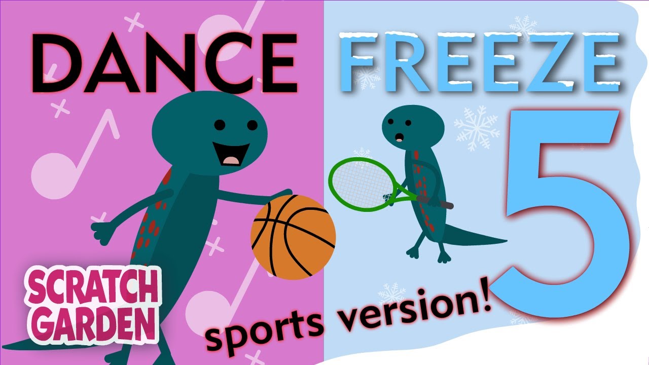 Dance Freeze Song 5! | Fun Sports-Themed Freeze Dance for Kids 🎶
