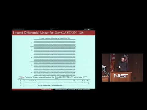 Distinguishers for ASCON, DryGASCON, SHAMASH (NIST Lightweight Cryptography Workshop 2019)