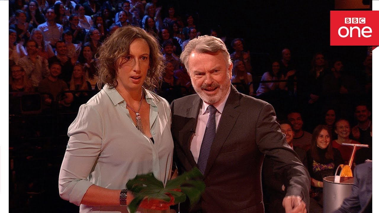Sam Neill and Miranda Hart re-enact Jurassic Park: The Graham Norton Show 2016 - BBC