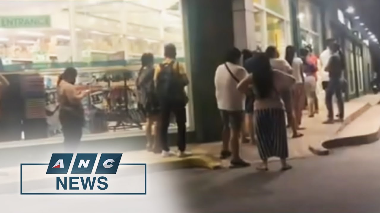 Panic buying seen in several supermarkets ahead of stricter lockdown in NCR plus | ANC