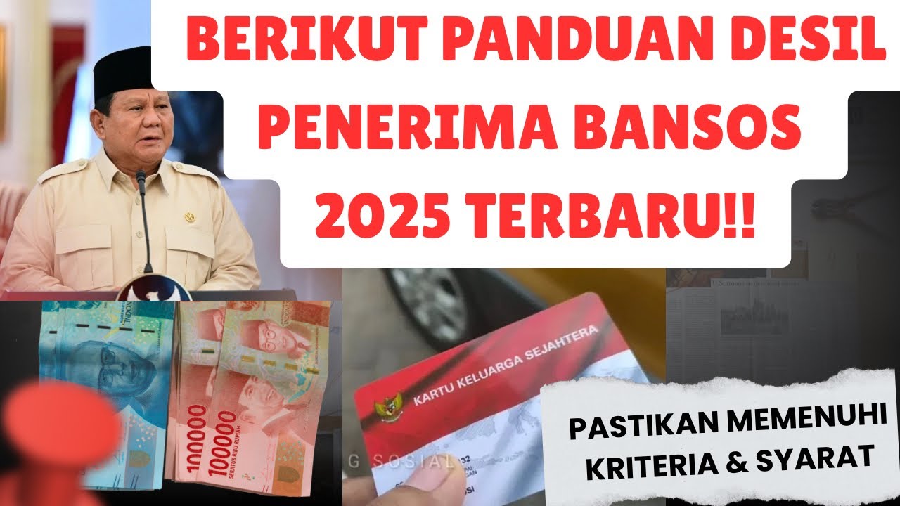 CARA CEK DESIL BANSOS TERBARU | CEK BANSOS KEMENSOS GO ID 2025