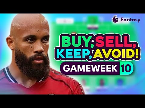FPL GW10 TRANSFER TIPS! | Buy, Sell, Keep & Avoid for Gameweek 10 | Top Picks Tier List 2025/26! ⭐
