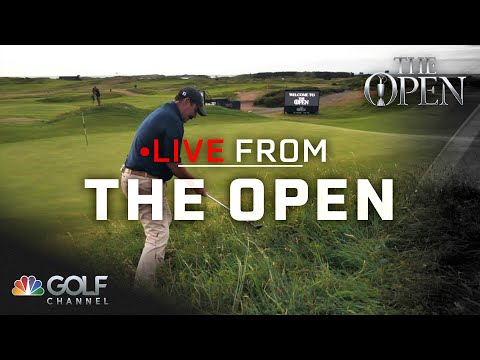 Johnson Wagner tries Scottie Scheffler's Round 3 save on 11 | Live From The Open | Golf Channel