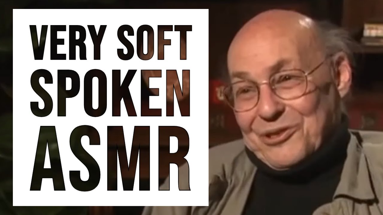 Unintentional ASMR with a Soft-Spoken Mathematician | Marvin Minsky Interview