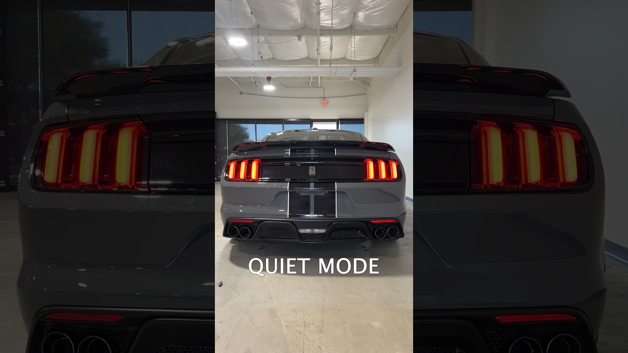 Loud vs Quiet Exhaust Modes on the Shelby GT350 π: Which Is Better?