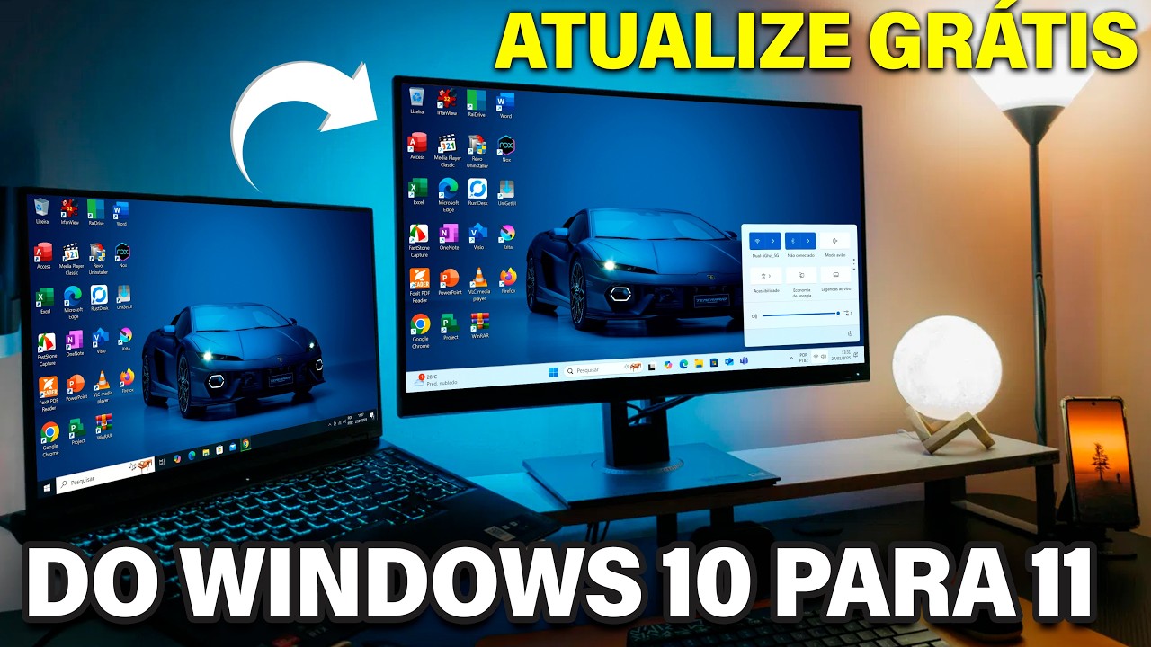 NOVO MÉTODO! Como ATUALIZAR do Windows 10 para o Windows 11 DE GRAÇA!