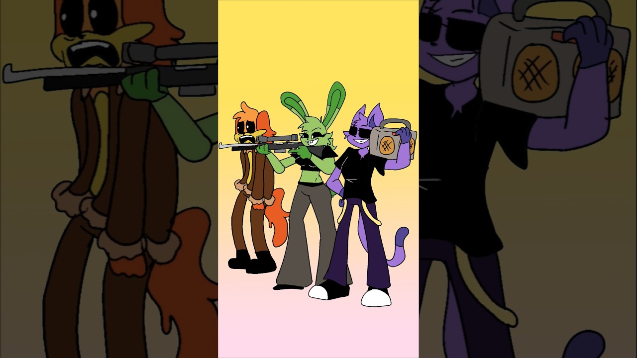 Hilarious Showdown: Smiling Critters vs Nightmare Critters in Killer Party! 😄🔪