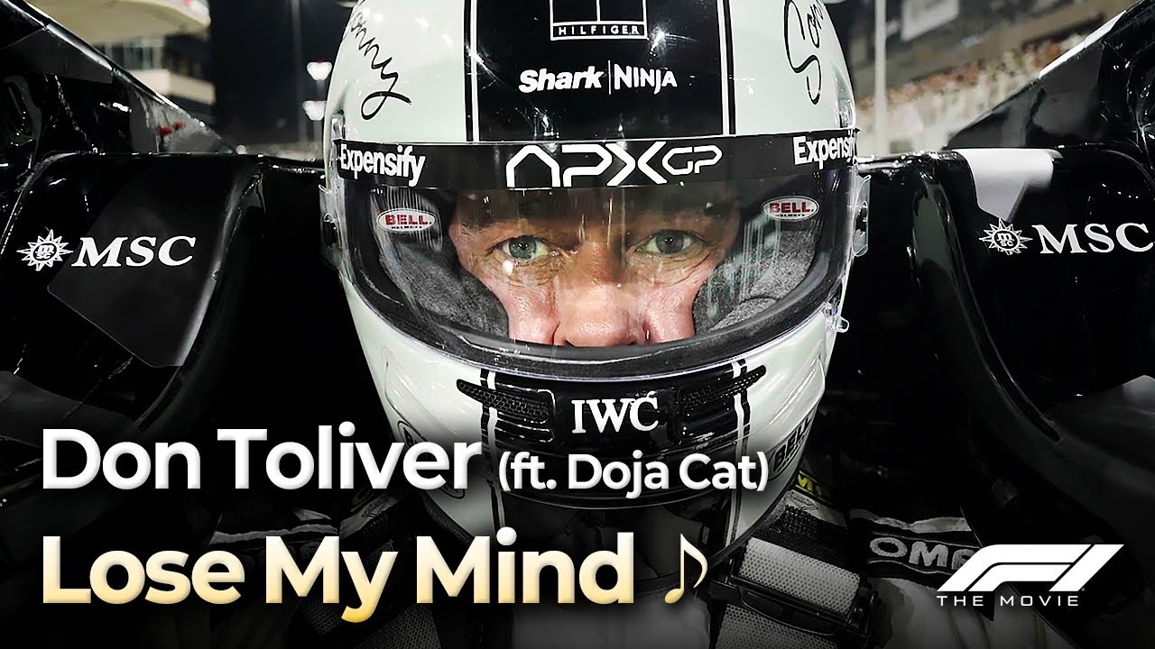 F1 더 무비 OST 🎶 Don Toliver & Doja Cat - Lose My Mind