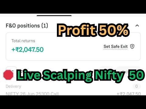 Tamil Nifty 50 Live Scalping | 24/06/2025 π