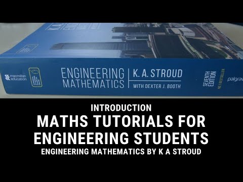Playlist Introduction - Maths Tutorials For Engineering Students