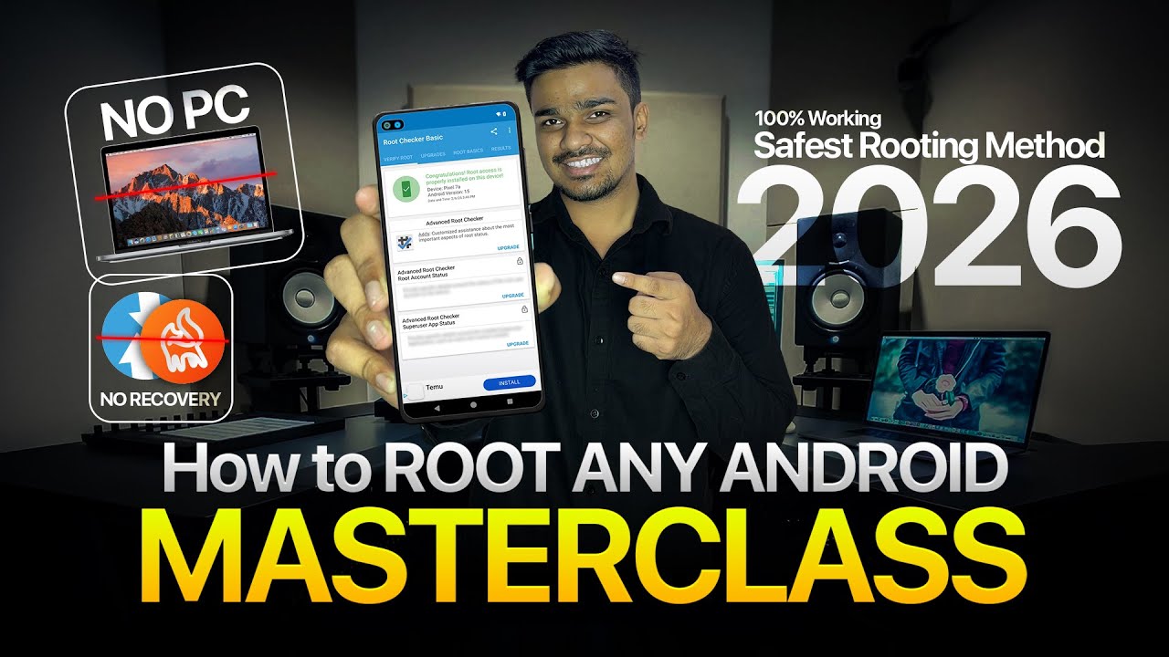 Root Any Android in 2026 Without PC or Recovery