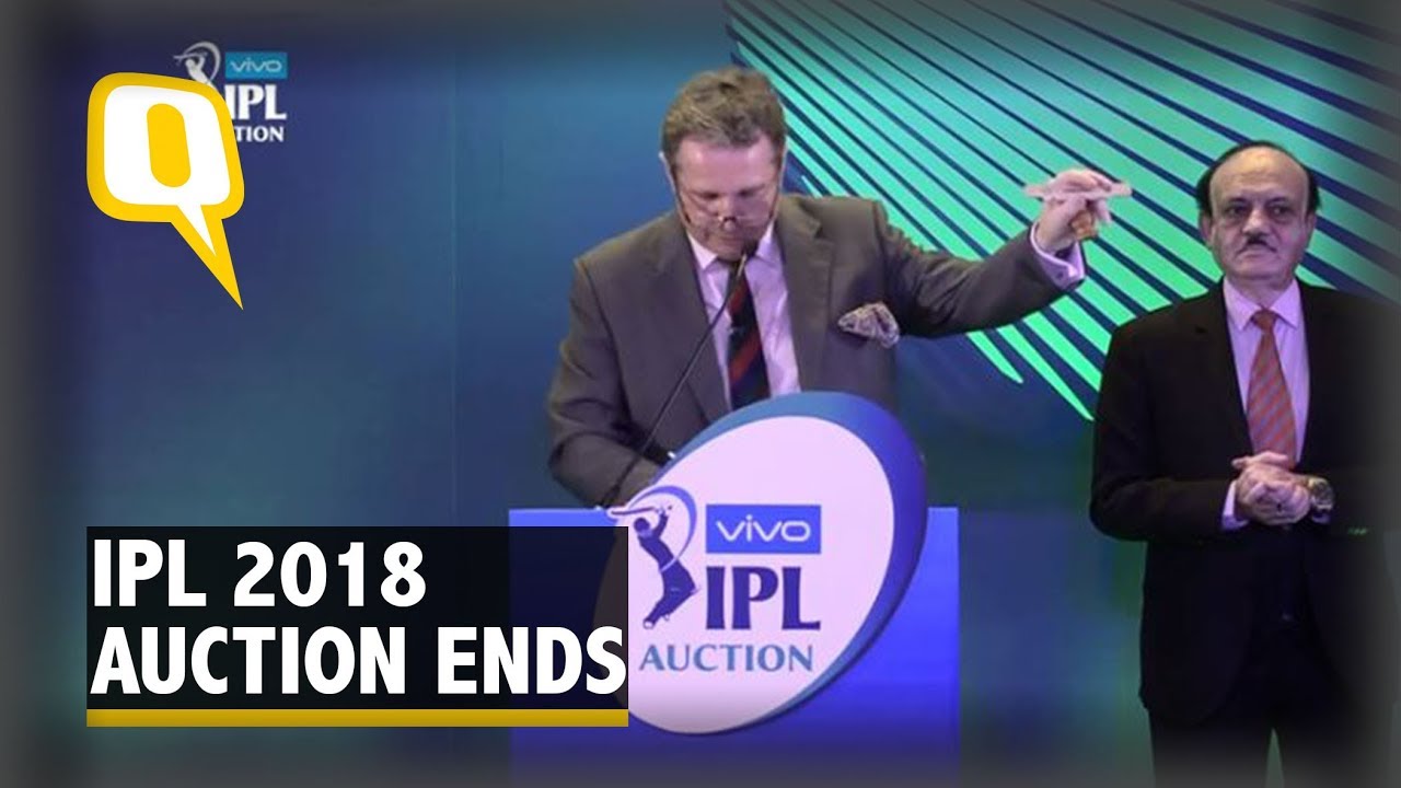 IPL 2018 Auction Highlights: Unadkat & Tye's Big Deals π