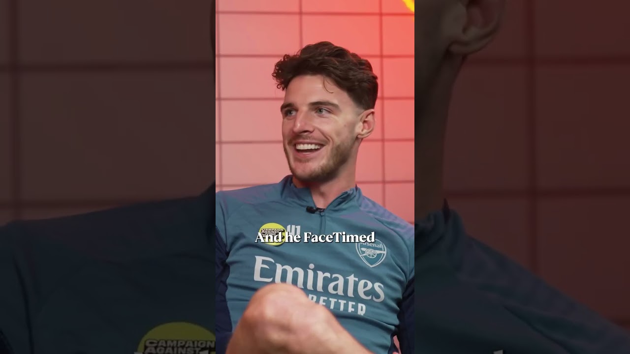 Declan Rice Surprised by 15-Year-Old Max Dowman's Confidence 😅