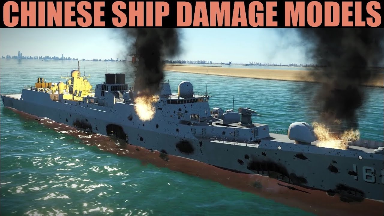 Combined Arms: In-Depth Damage Model Test of Chinese Ships in DCS World π’