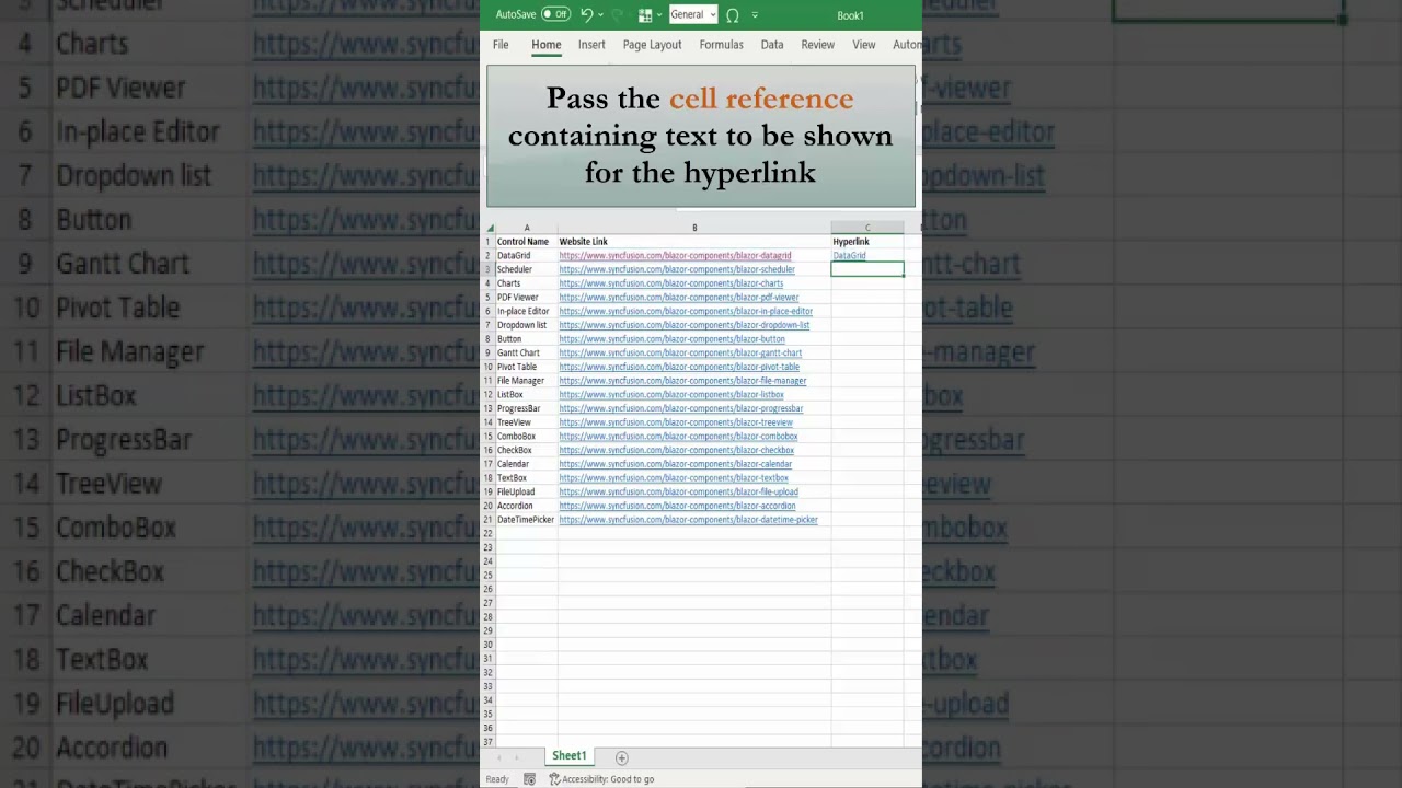 Excel Tips: Quick Hyperlink Creation π