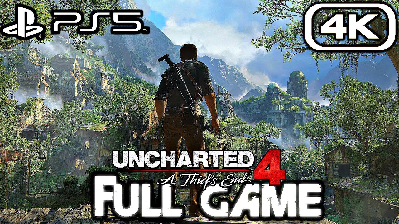 UNCHARTED 4 PS5 REMASTERED Gameplay Walkthrough FULL GAME (4K 60FPS) No Commentary