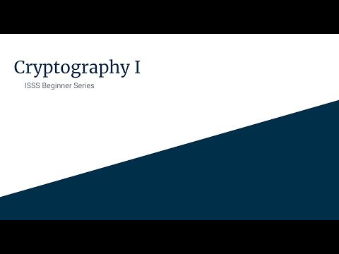 Beginner Series: Cryptography 1