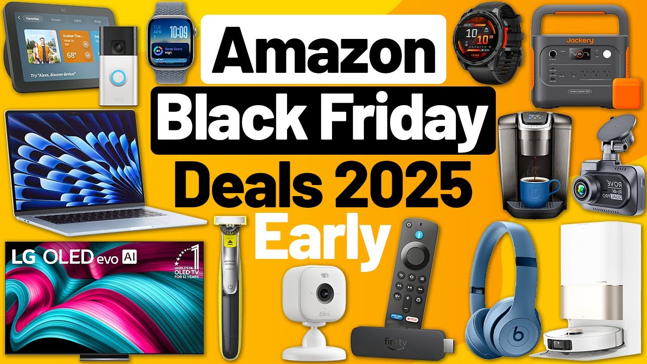 42 Early Amazon Black Friday 2025 Deals 🎉